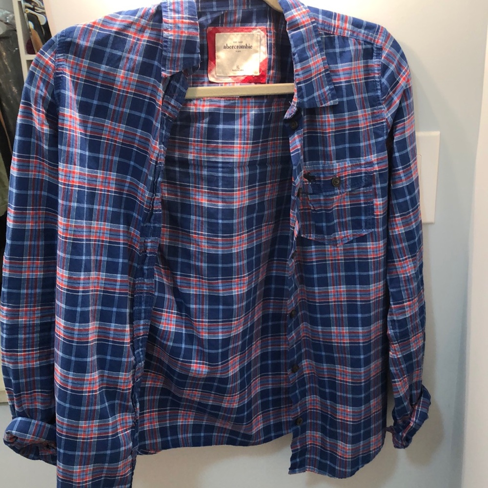 Abercrombie XL Plaid Flannel
